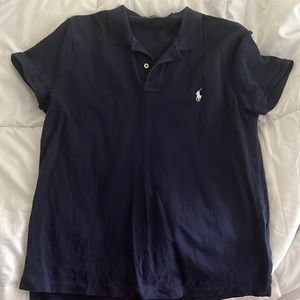 Womens large polo Ralph Lauren navy blue polo